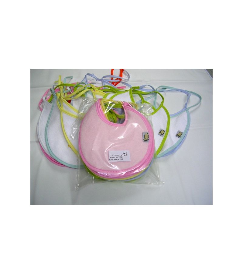 Σαλιάρα φροτέ FIGLIO BINO μονόχρωμη